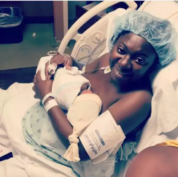 Yvonne Jegede Fawole Gives Birth To Baby Girl (Photos)